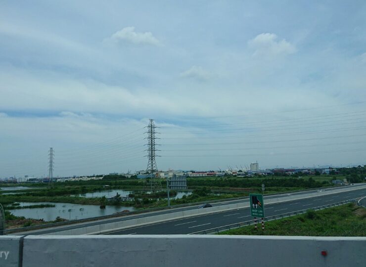 Nút giao trên cao tốc Hà Nội – Hải Phòng